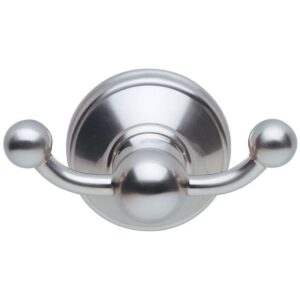 Perrin & Rowe Georgian Double Robe Hook Pewter