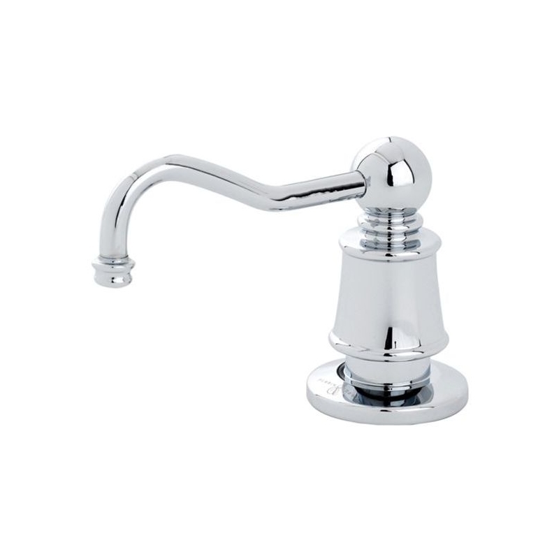 Perrin & Rowe Country Deck-Mounted Soap Dispenser Nickel Perrin & Rowe Country Deck-Mounted Soap Dispenser Nickel