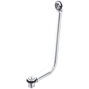 Perrin & Rowe Bath Waste & Overflow with Exposed Pipes Chrome