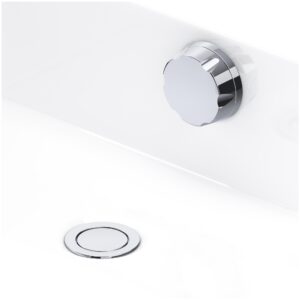 Perrin & Rowe Bath Pop-Up Waste with Concealed Pipes 900mm Chrome