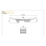 Perrin & Rowe Bath Rack Pewter