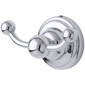 Perrin & Rowe Double Robe Hook Gold