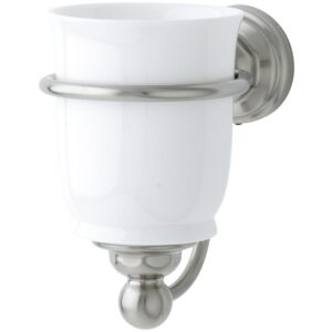 Perrin & Rowe Single Tumbler Holder Pewter