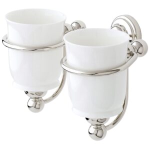 Perrin & Rowe Double Tumbler Holder Gold