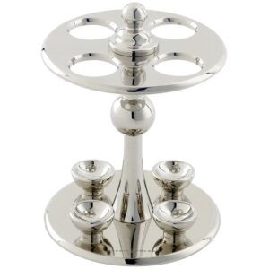 Perrin & Rowe Freestanding Toothbrush Holder Pewter
