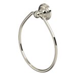 Perrin & Rowe Traditional 150mm Towel Ring Nickel