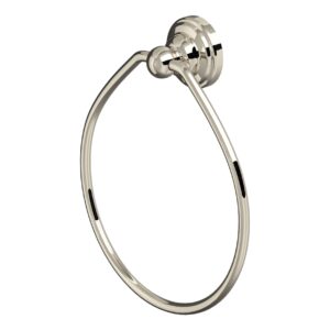 Perrin & Rowe Traditional 150mm Towel Ring Nickel