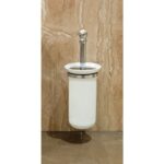 Perrin & Rowe Wall Toilet Brush Holder Chrome
