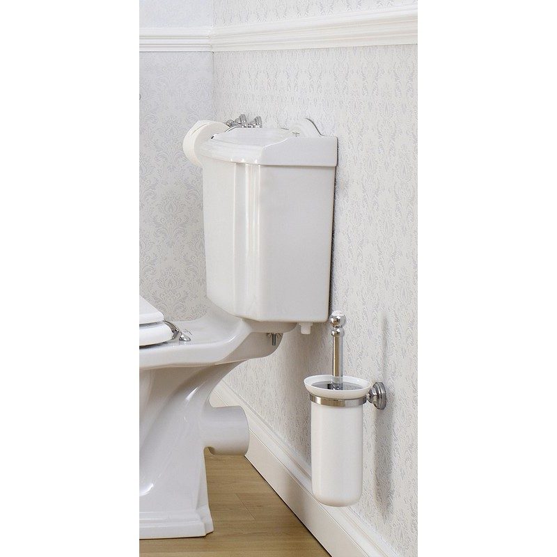Perrin & Rowe Wall Toilet Brush Holder Chrome