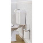 Perrin & Rowe Wall Toilet Brush Holder Pewter