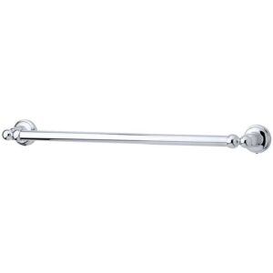 Perrin & Rowe 457mm Single Towel Rail Pewter
