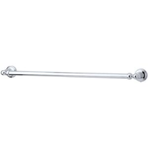 Perrin & Rowe 610mm Single Towel Rail Pewter