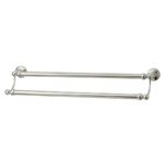 Perrin & Rowe 457mm Double Towel Rail Gold