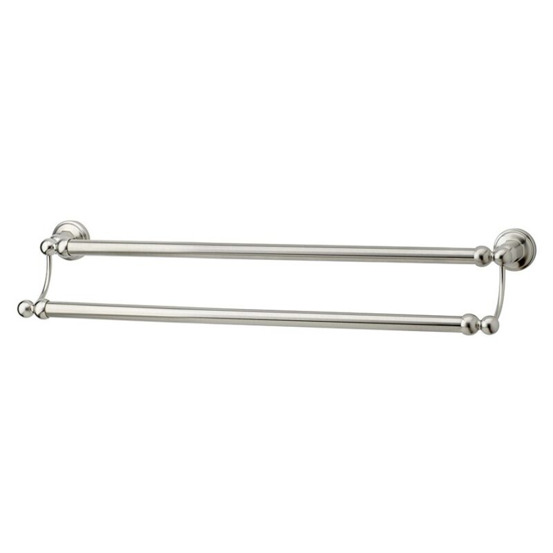 Perrin & Rowe 457mm Double Towel Rail Gold