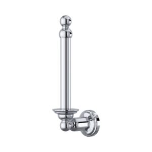 Perrin & Rowe Traditional Spare Toilet Roll Holder Chrome