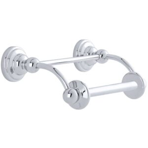 Perrin & Rowe Toilet Roll Holder Pewter