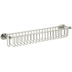 Perrin & Rowe 20" Bottle Basket Pewter