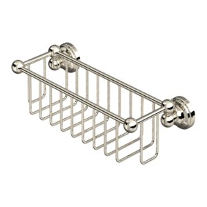 Perrin & Rowe Traditional 10" Bottle Basket Nickel