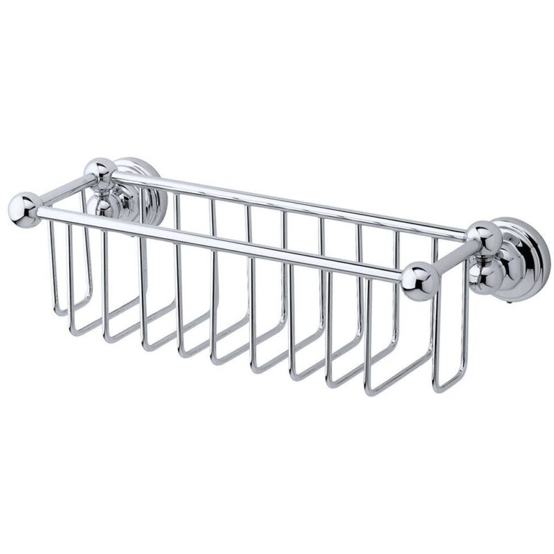 Perrin & Rowe 10" Bottle Basket Pewter