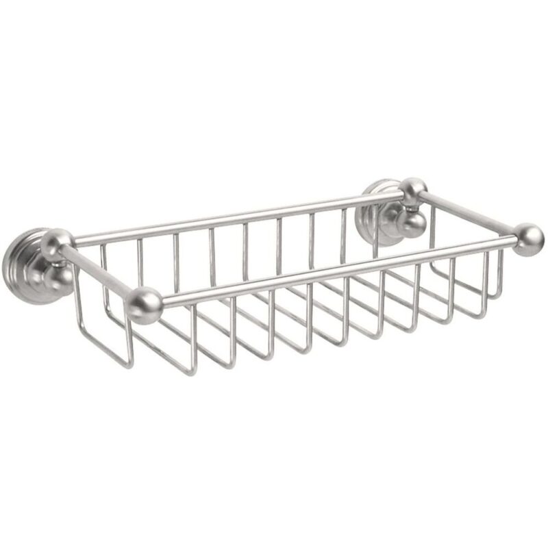 Perrin & Rowe 10" Sponge Basket Pewter Perrin & Rowe 10" Sponge Basket Pewter