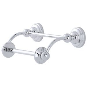 Perrin & Rowe Pivot Bar Toilet Roll Holder Gold