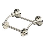 Perrin & Rowe Traditional Pivot Bar Toilet Roll Holder Nickel