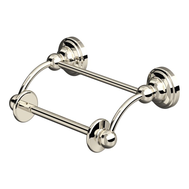 Perrin & Rowe Traditional Pivot Bar Toilet Roll Holder Nickel Perrin & Rowe Traditional Pivot Bar Toilet Roll Holder Nickel