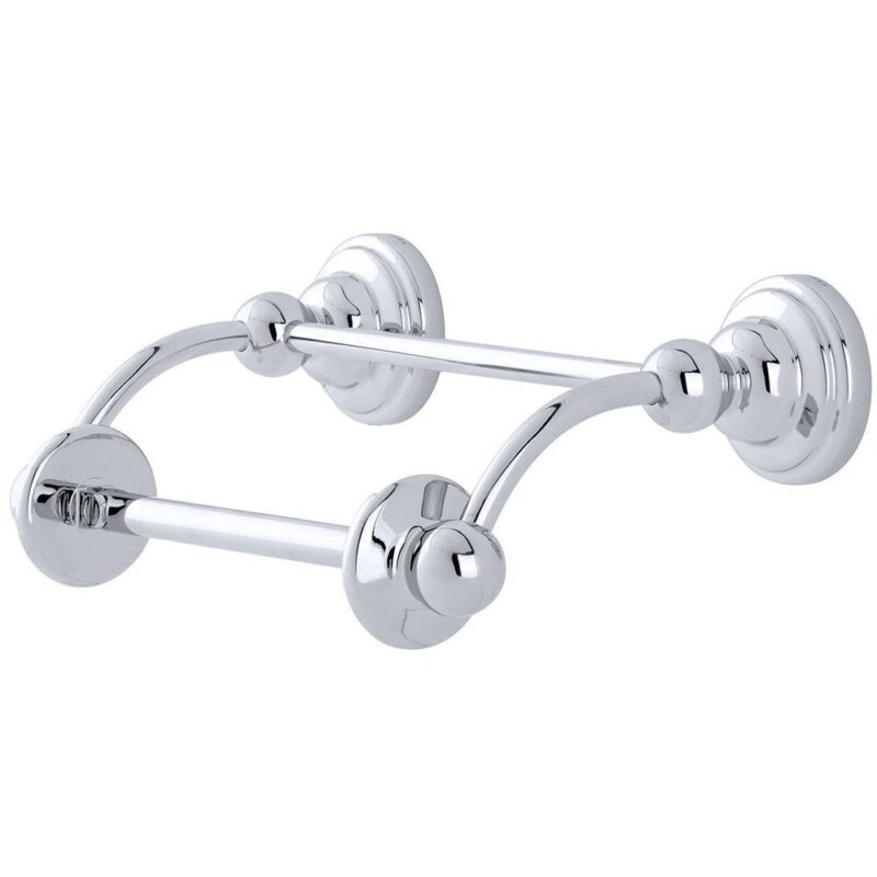 Perrin & Rowe Pivot Bar Toilet Roll Holder Nickel