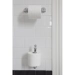 Perrin & Rowe Pivot Bar Toilet Roll Holder Nickel