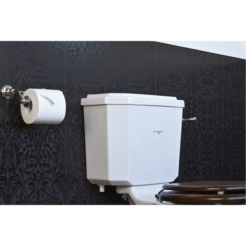 Perrin & Rowe Pivot Bar Toilet Roll Holder Pewter