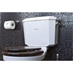 Perrin & Rowe Pivot Bar Toilet Roll Holder Pewter