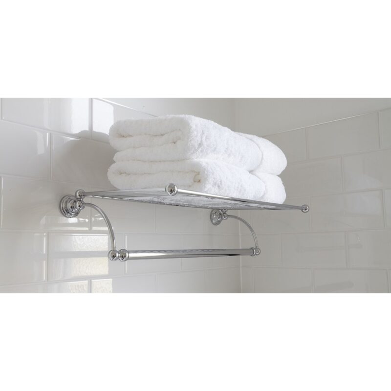 Perrin & Rowe 20" Towel Rack Gold