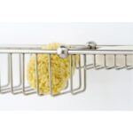 Perrin & Rowe 20" Bottle Basket & Soap Tray Gold