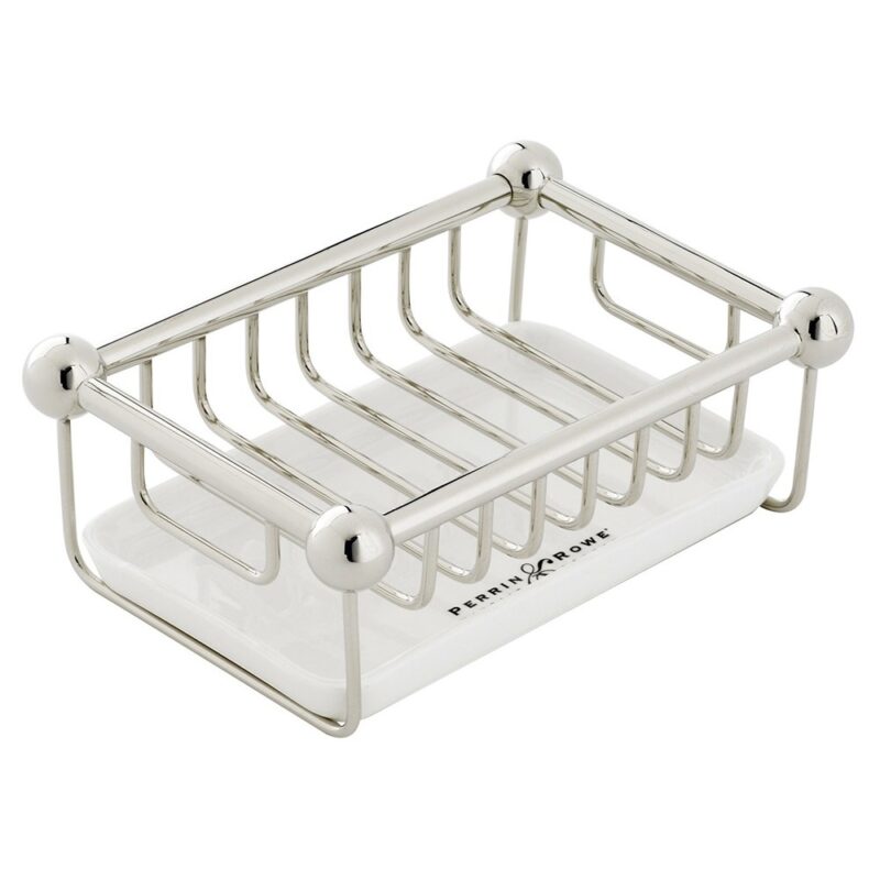 Perrin & Rowe Freestanding Soap Basket Gold