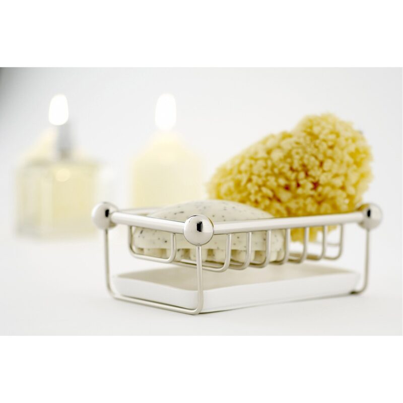 Perrin & Rowe Freestanding Soap Basket Gold