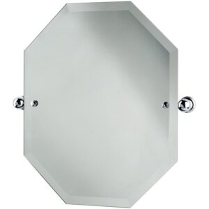 Perrin & Rowe Octagonal Mirror 625mm x 500mm Gold