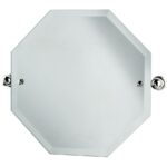 Perrin & Rowe Octagonal Mirror 500mm x 500mm Gold