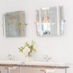 Perrin & Rowe Square Mirror 500mm x 500mm Gold