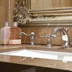 Perrin & Rowe Deck Mounted Soap Dispenser Gold