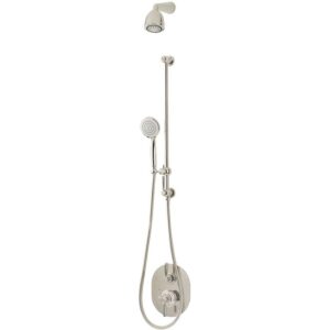 Perrin & Rowe Contemporary Shower Set B Two Pewter