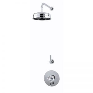 Perrin & Rowe Contemporary Shower Set C One Pewter