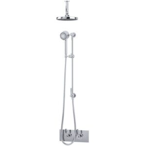 Perrin & Rowe Contemporary Shower Set E Chrome