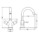 Nuie Series Two Mono Basin Mixer