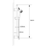Nuie Slide Rail Kit with Adjustable Brackets