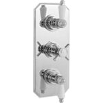 Nuie Edwardian Triple Thermostatic Shower Valve