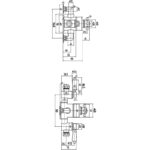 Nuie Victorian Triple Thermostatic Shower Valve