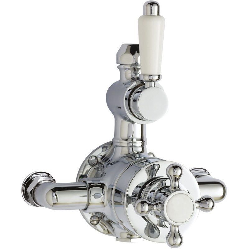 Nuie Victorian Twin Thermostatic Shower Valve