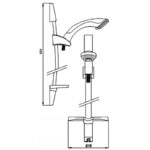 Nuie Luxury Slide Rail Kit