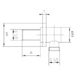 Nuie Round Outlet Elbow