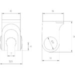 Nuie Adjustable Wall Bracket